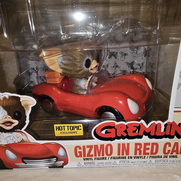 Funko Pop! Gizmo In Red Car #71 Gremlins Hot Topic Exclusive - Picture 4 of 9